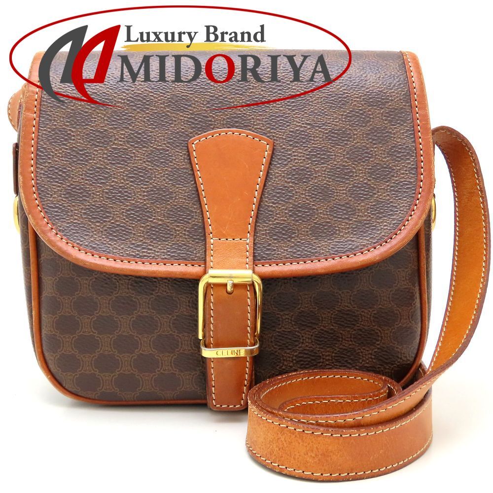 CELINE セリーヌ ショルダーバッグ マカダム PVCコーティング