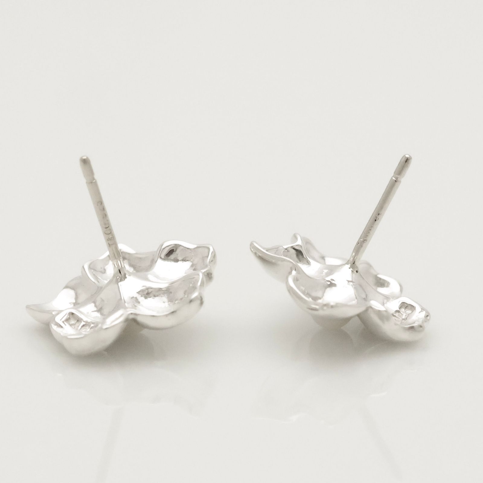 美品】ティファニー TIFFANY&Co. フラワー パール スタッド ピアス