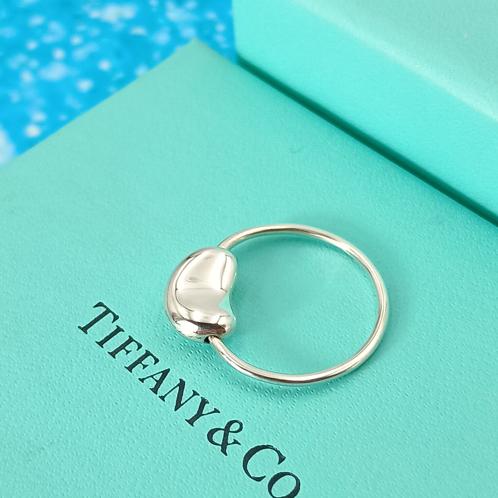 TIFFANY&Co. ティファニー 10号 ビーンズリング 指輪 レディース 