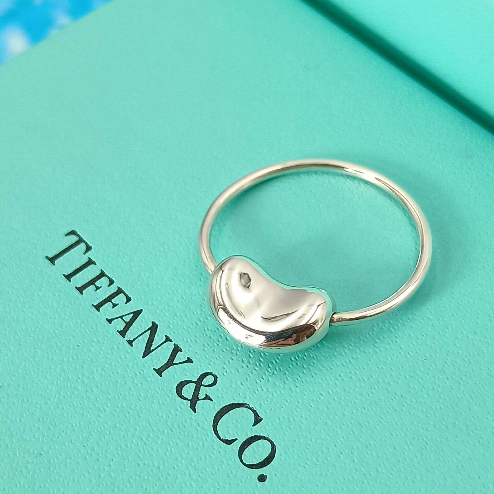 TIFFANY&Co. ティファニー 10号 ビーンズリング 指輪 レディース 
