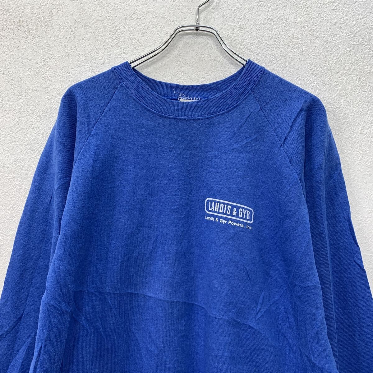 90s USA製 FRUIT OF THE LOOM プリントスウェット トレーナー XL 