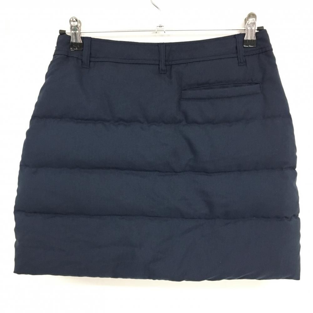 美品】キャロウェイ ダウンスカート ネイビー ロゴ刺しゅう ダウン80