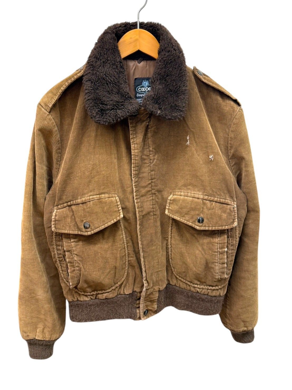 【コーデュロイ】type G-1 ボアジャケット COOPER（４０） COOPER (クーパー) コーデュロイボアジャケット G-1型 中綿 TALON