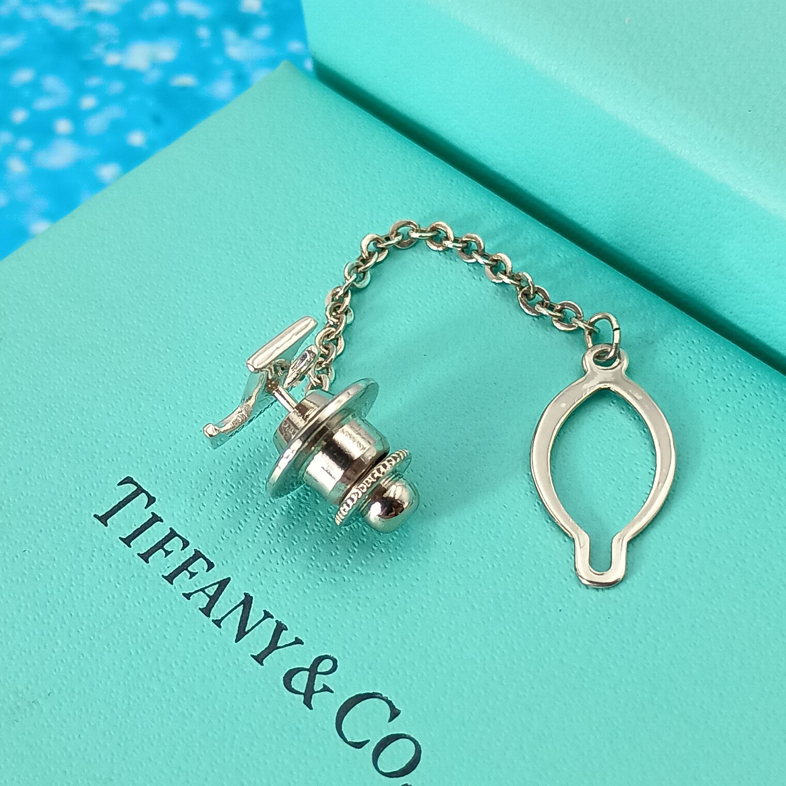 TIFFANY&CO. ティファニー タイピン ネクタイピン メンズ シルバー T