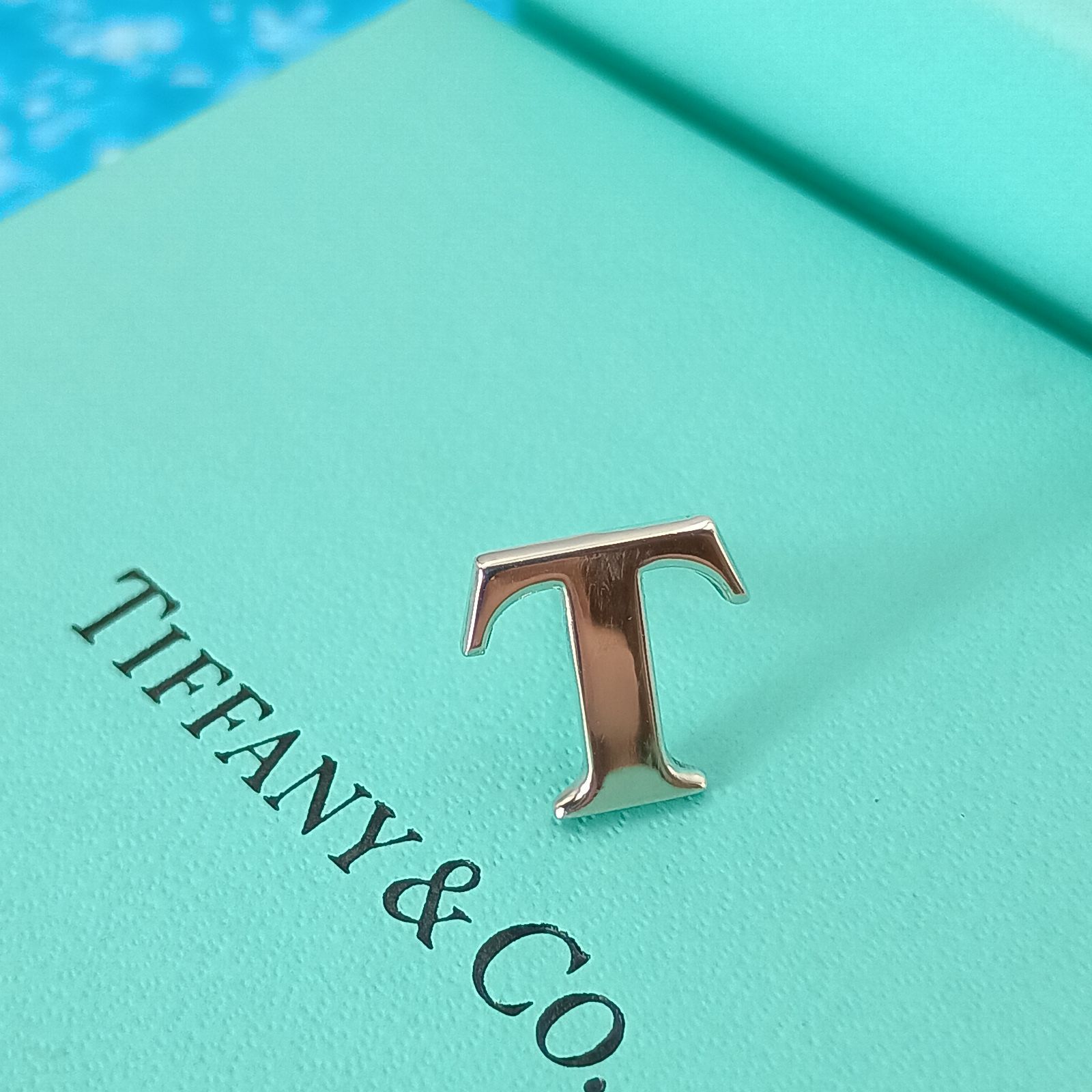 TIFFANY&CO. ティファニー タイピン ネクタイピン メンズ シルバー T