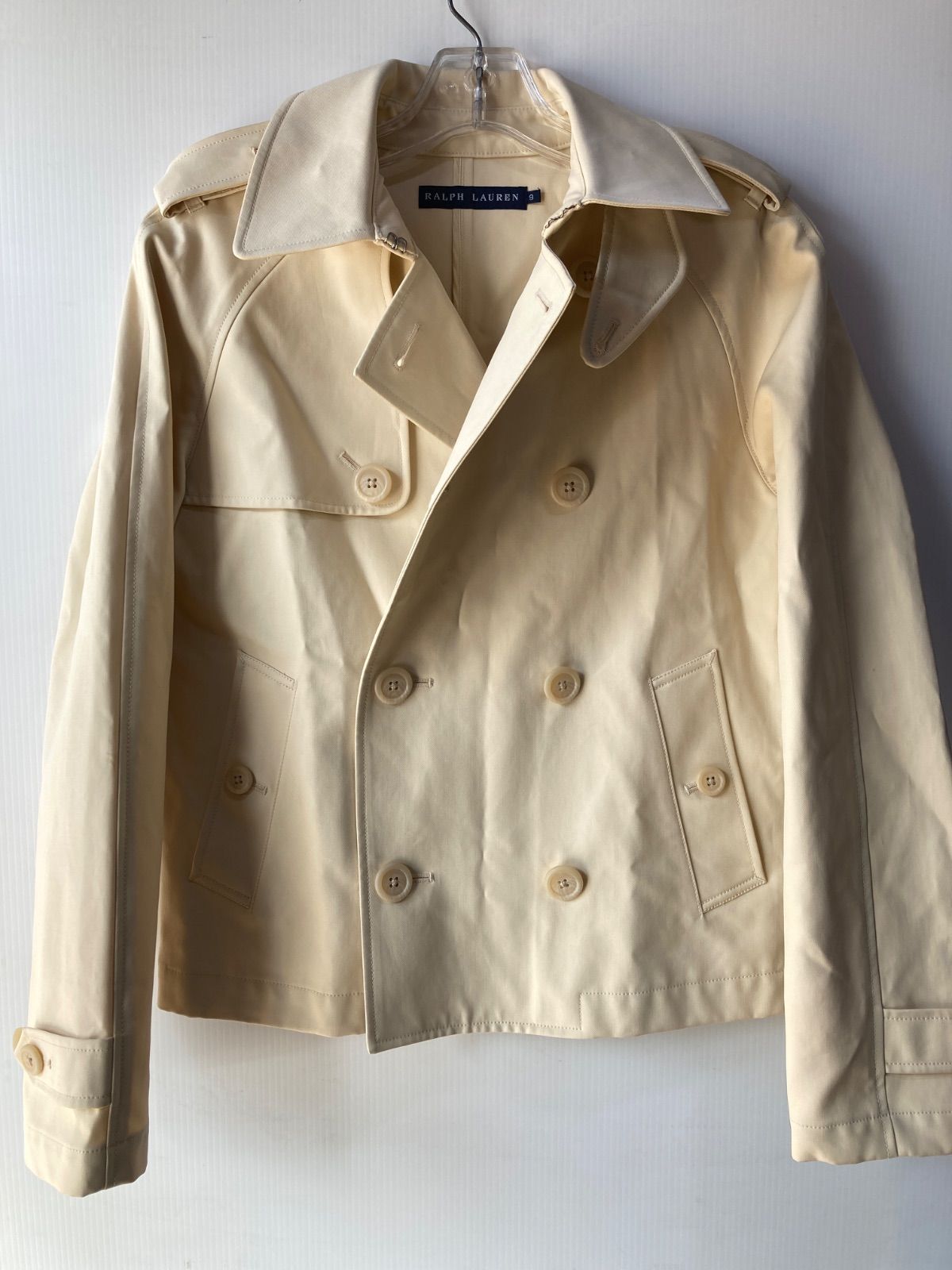 RALPH LAUREN ラルフローレン トレンチ Pコート ベージュ /9 - メルカリ