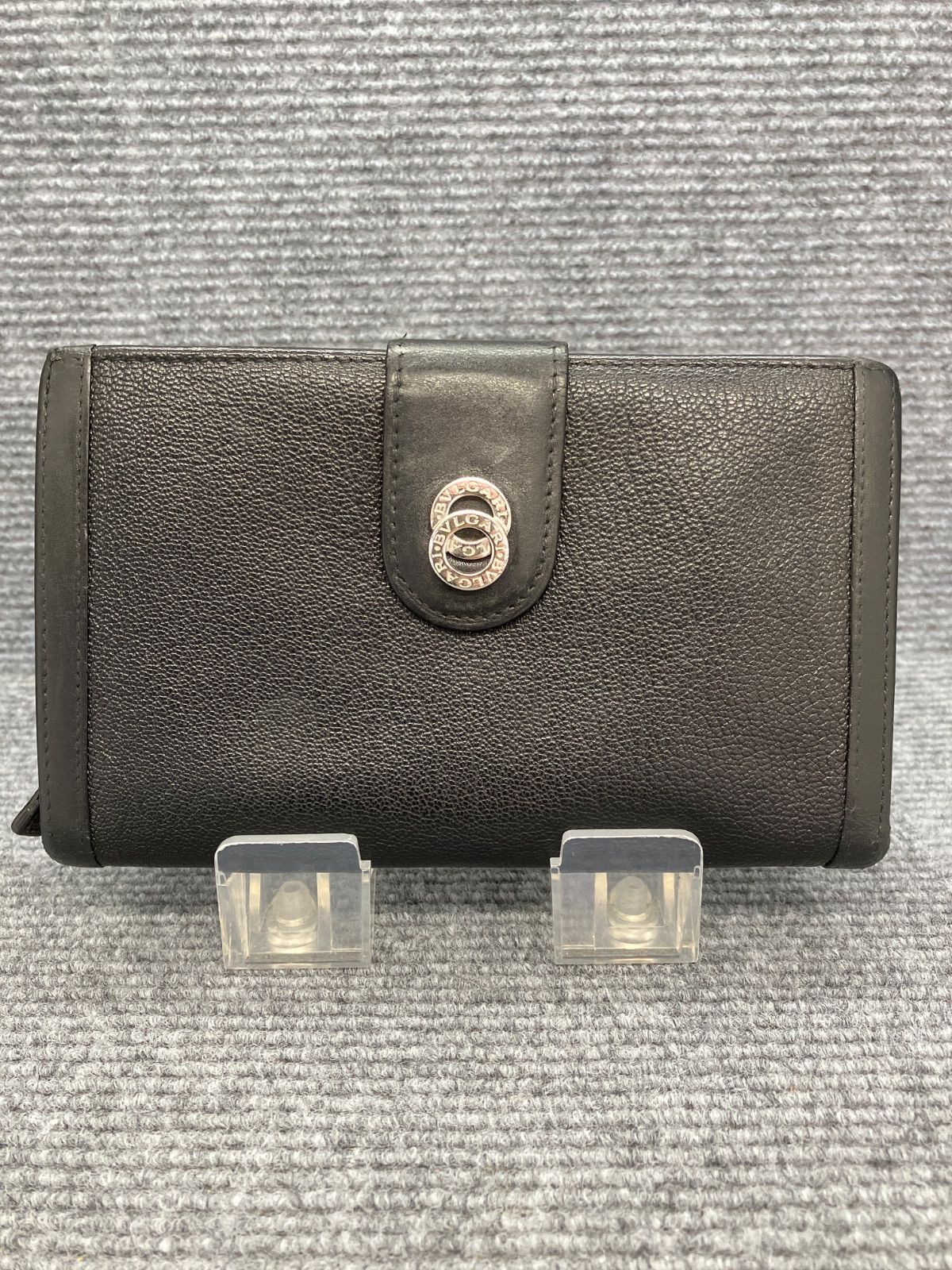 BVLGARI ブルガリ 長財布 ダブルサークルロゴ 1673 - メルカリ