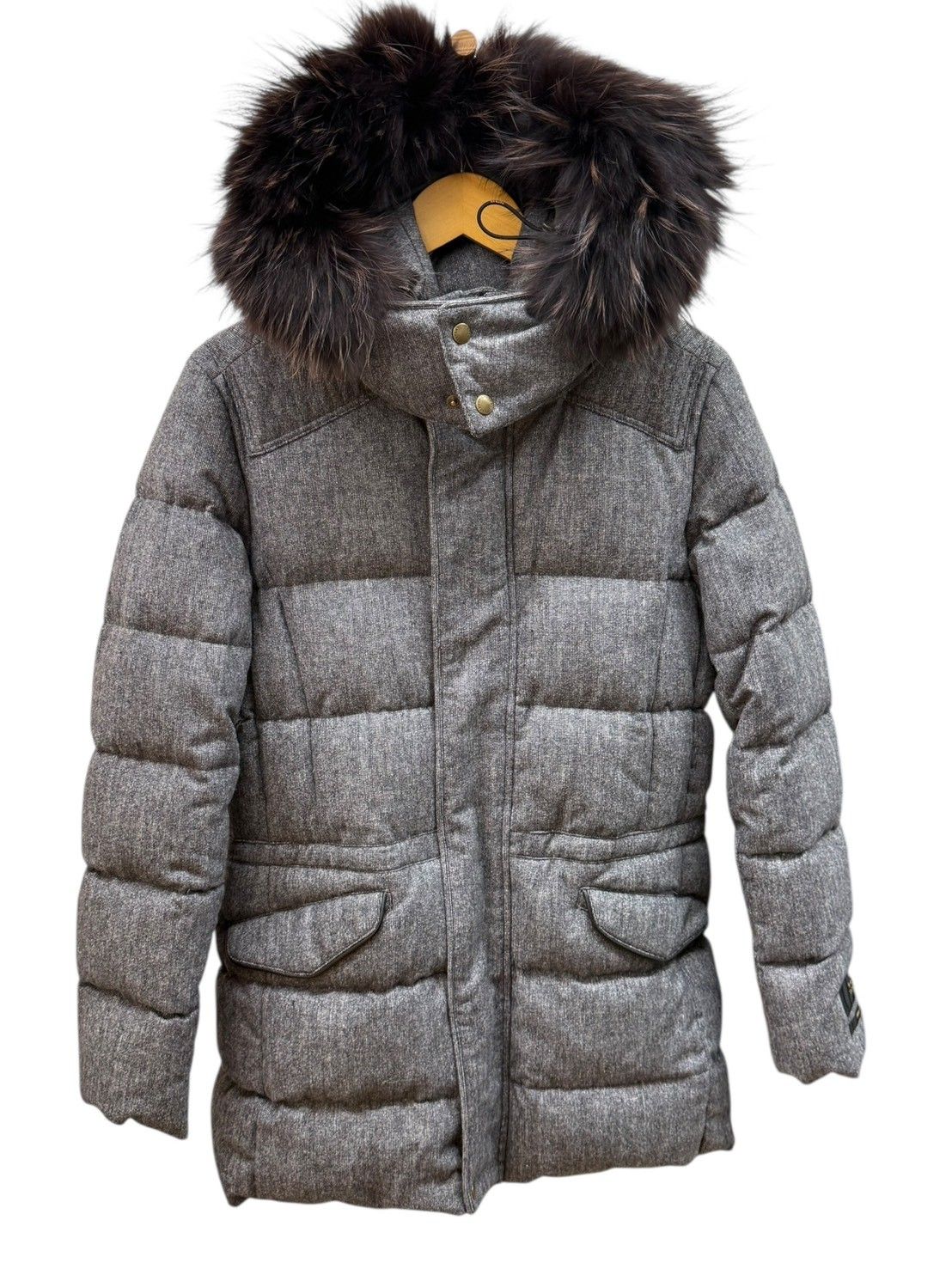 TATRAS (タトラス) ×ROBERT GELLER ダウンコート ファー付き