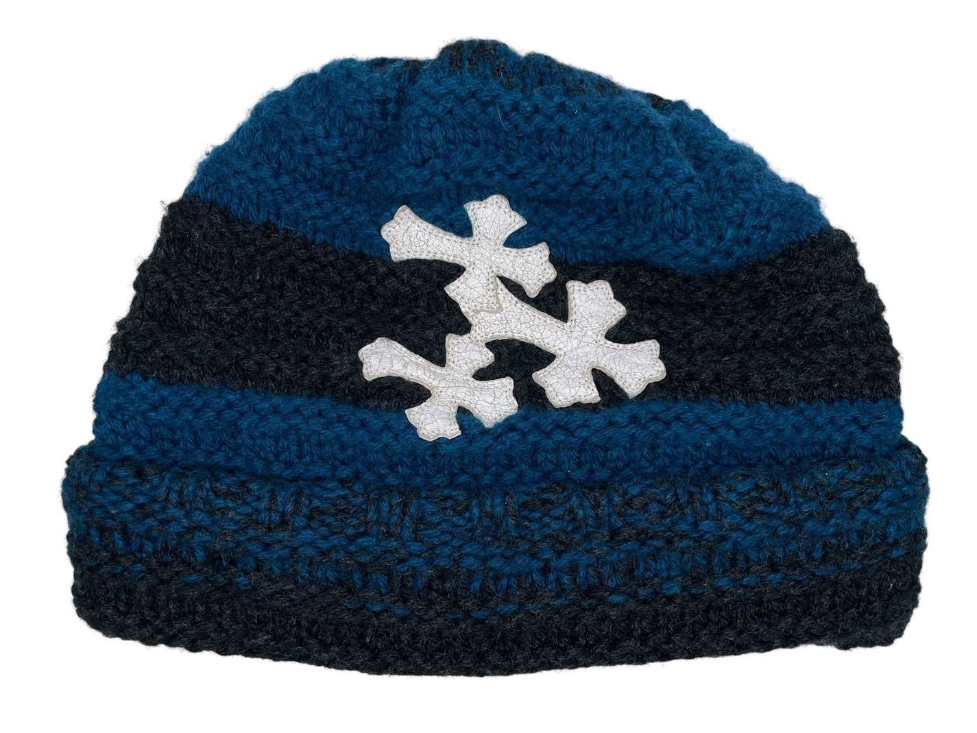 CHROME HEARTS クロムハーツ クロスパッチ ニットキャップ ビーニー