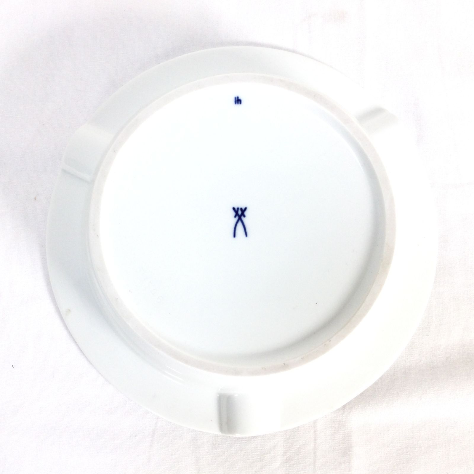 Meissen マイセン ブルーオニオン柄 アッシュトレイ 灰皿 小物入れ