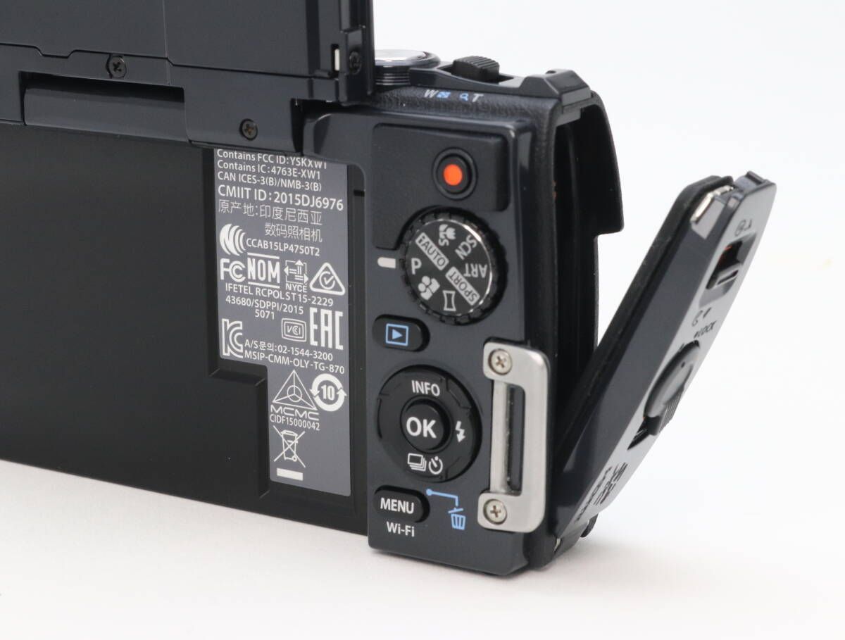 AB+ (良品) OLYMPUS オリンパス STYLUS TG-870 Tough ホワイト 初期