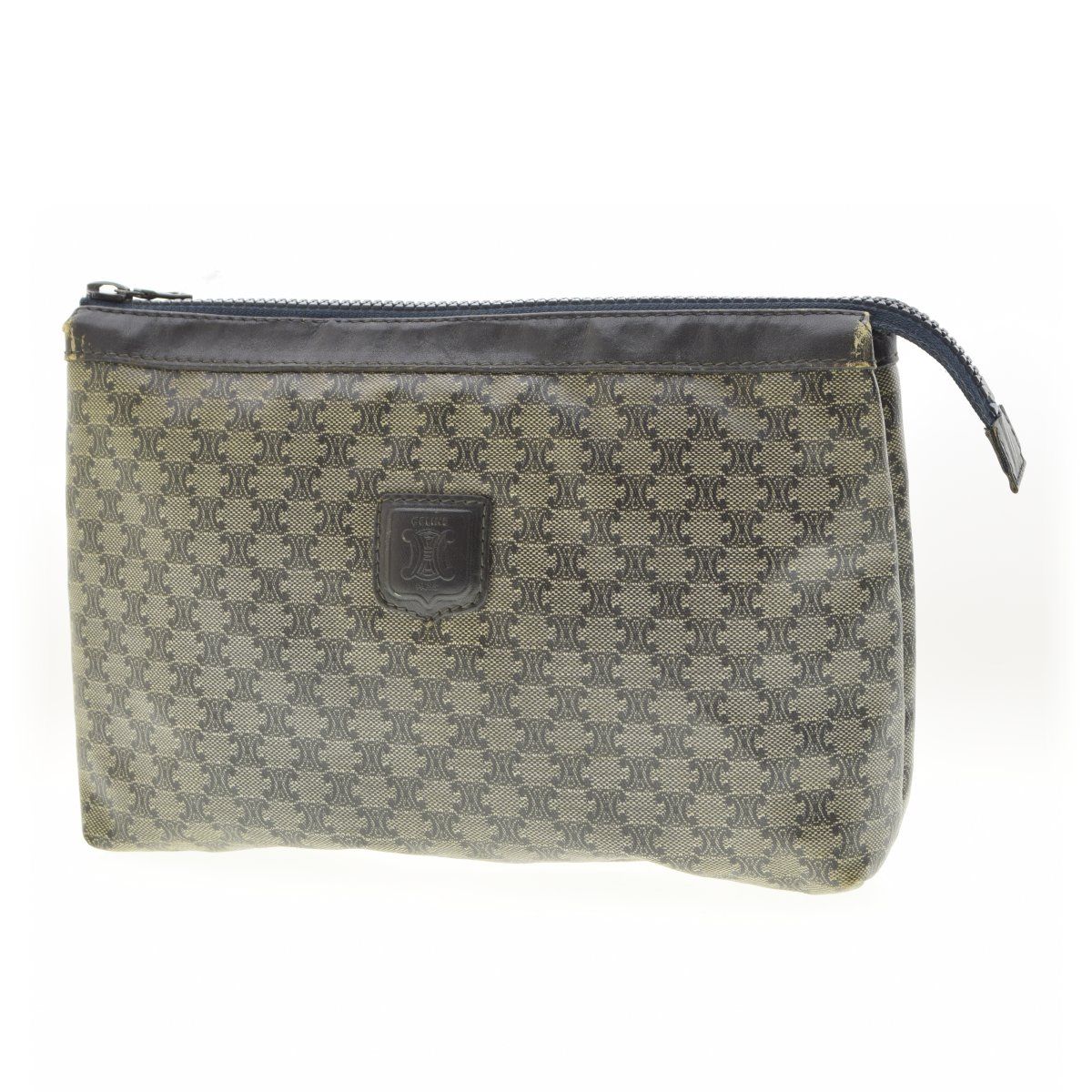 CELINE】OLD マカダム PVCポーチ - メルカリ