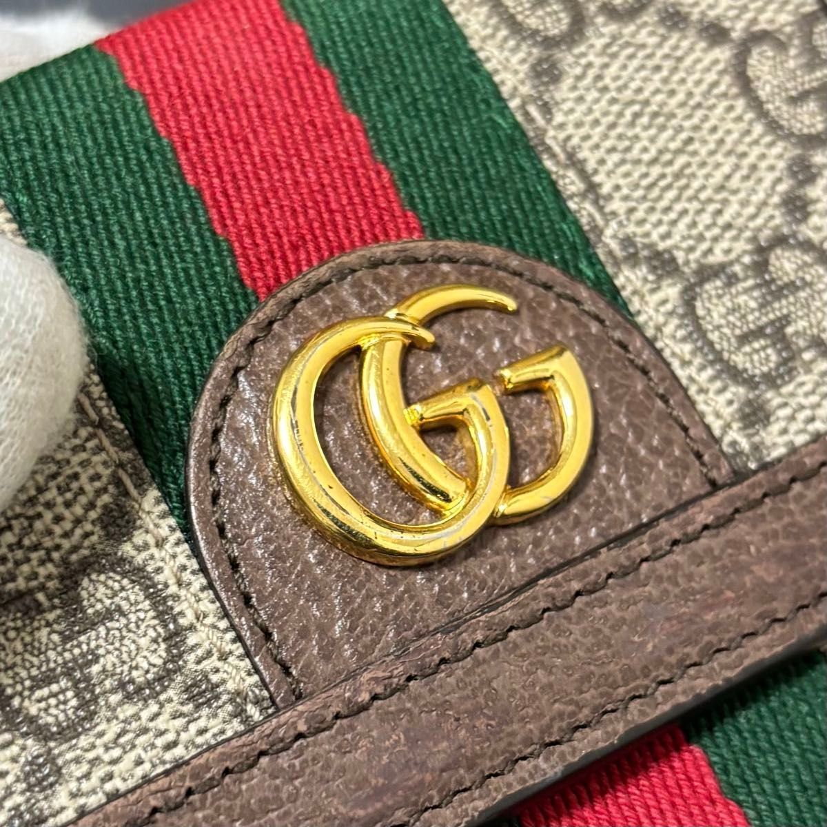 v15 GUCCI グッチ オフィディア シェリーライン GGスプリーム 3つ 三つ