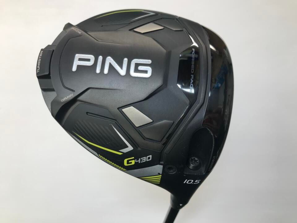 ピン G430 LST 10.5度 ALTA J CB BLACK Sフレックス ドライバー 中古