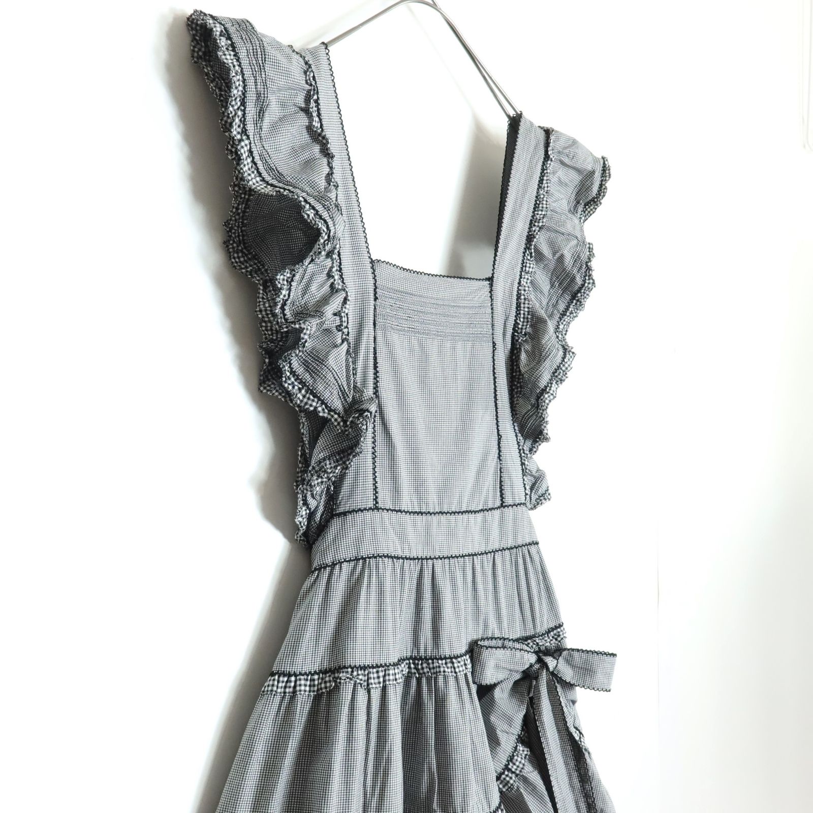 ワンダフルワールド カネコイサオ☆たくし上げ&フリル♪ギンガムパッチ