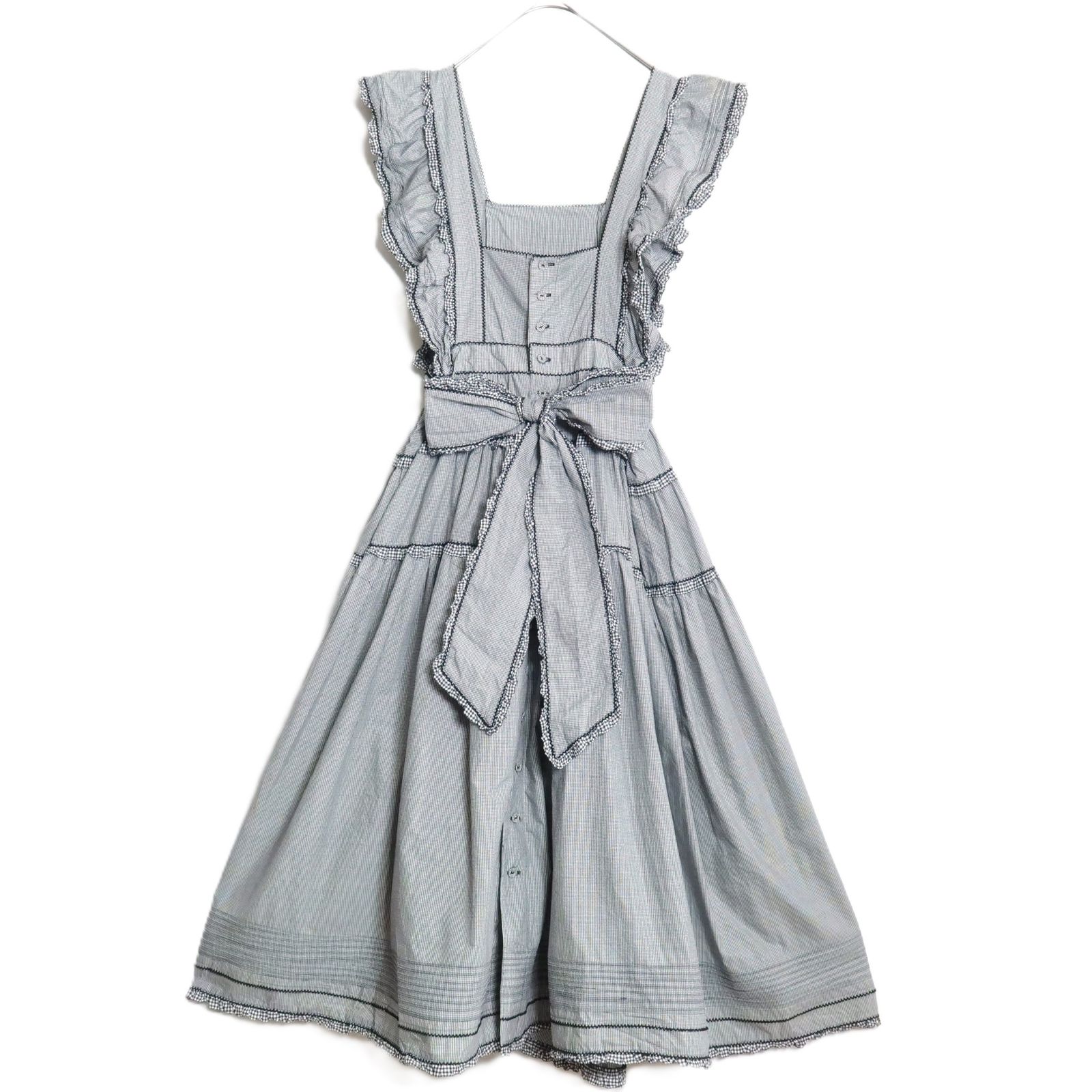 ワンダフルワールド カネコイサオ☆たくし上げ&フリル♪ギンガムパッチ