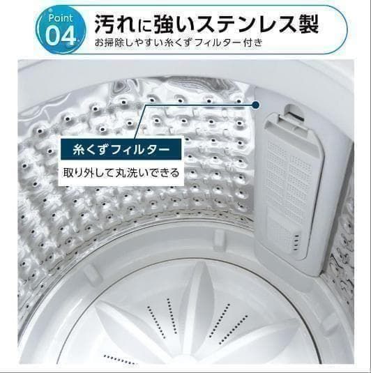 未使用中古美品 全自動洗濯機 3.2kg 縦型洗濯機 乾燥機能 小型 