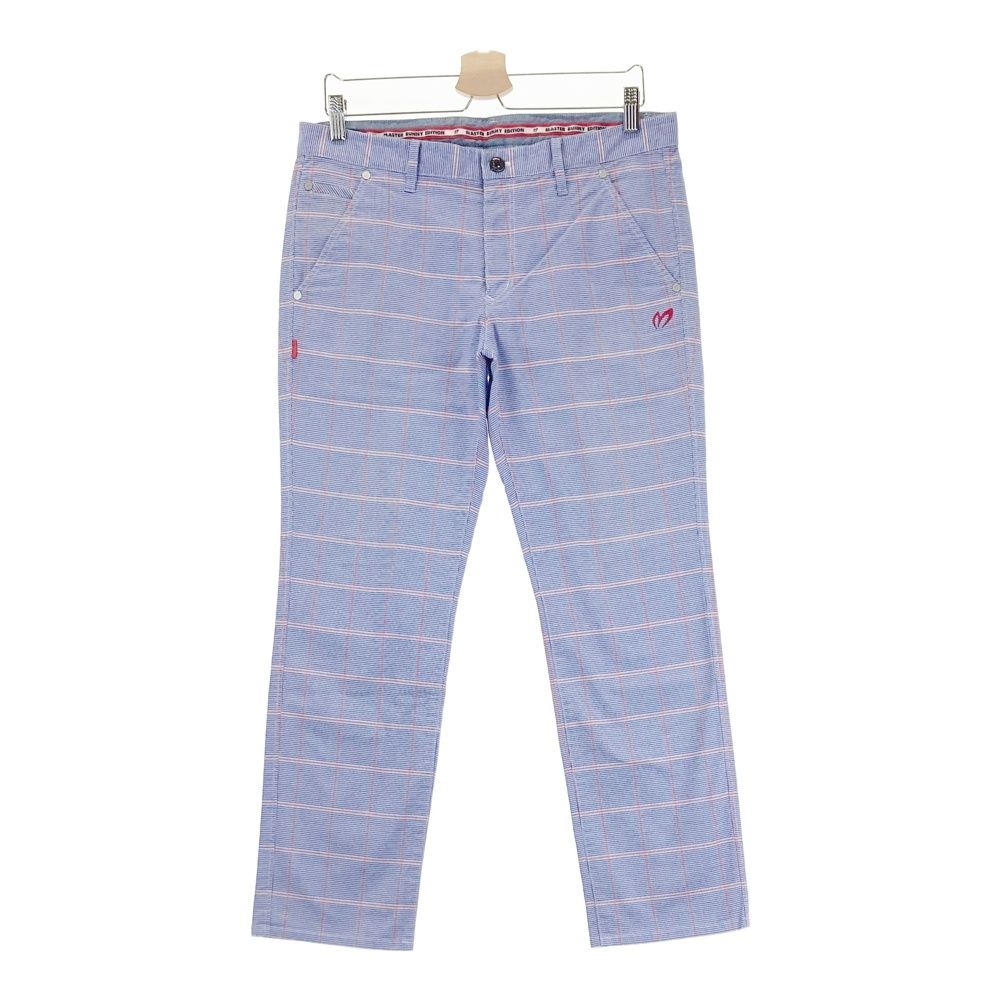 未使用　MASTER BUNNY EDITION メンズゴルフパンツ　チェック サイズ：6 MASTER BUNNY EDITION マスターバニーエディション