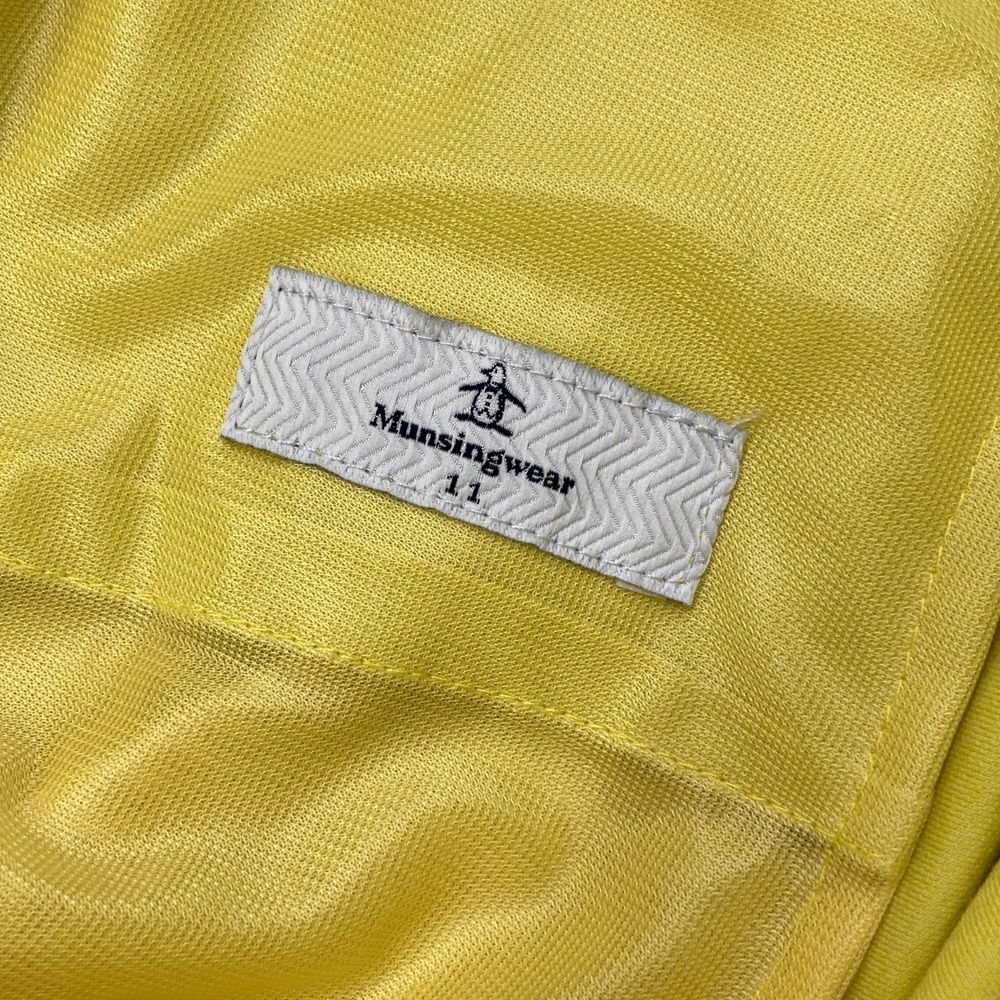 サイズ：11 MUNSING WEAR マンシングウェア パンツ イエロー系