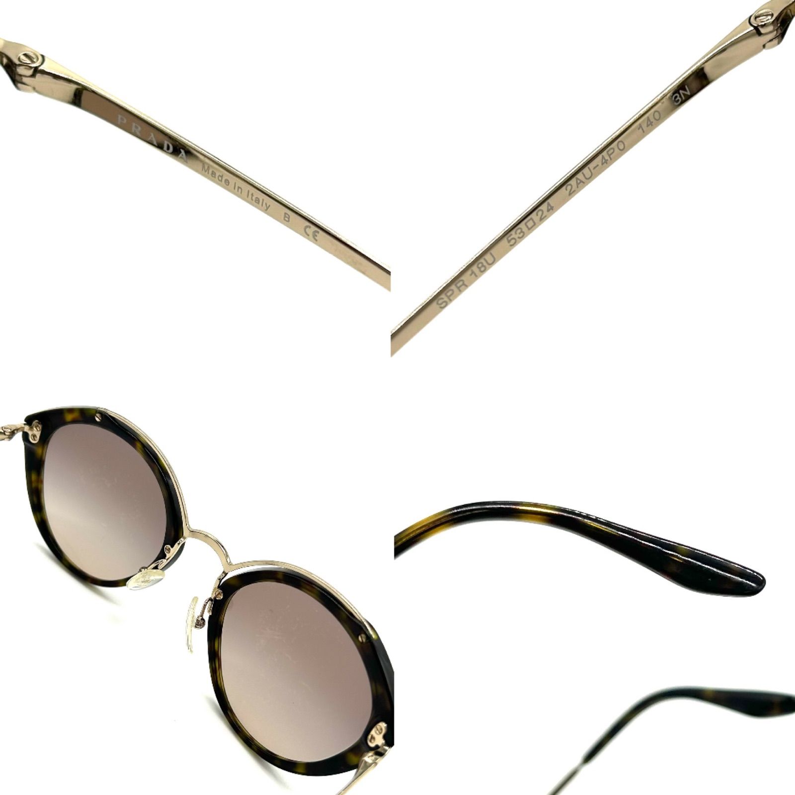 レディース プラダ PRADA サングラス キャットアイ SPR18U