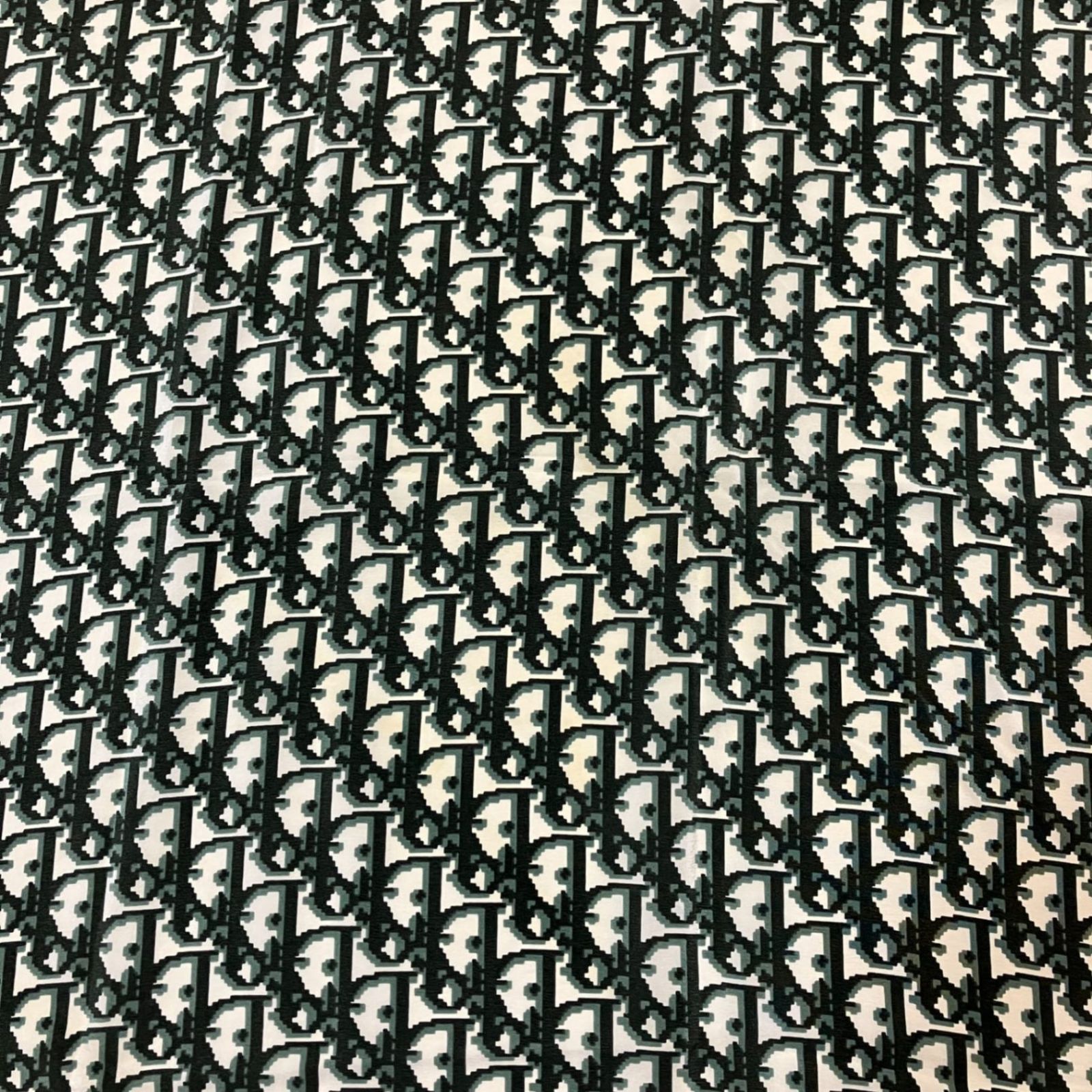 2511-171｜ディオール スカーフ シルク グリーン トロッター柄 - メルカリ