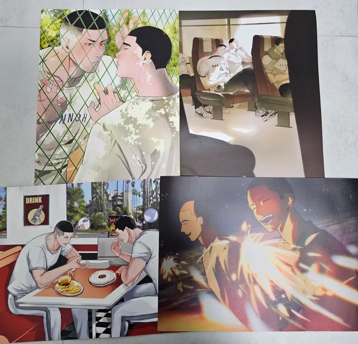 SLAM DUNK （スラムダンク） 沢北 深津 カフェ/沢北栄治 深津 一成