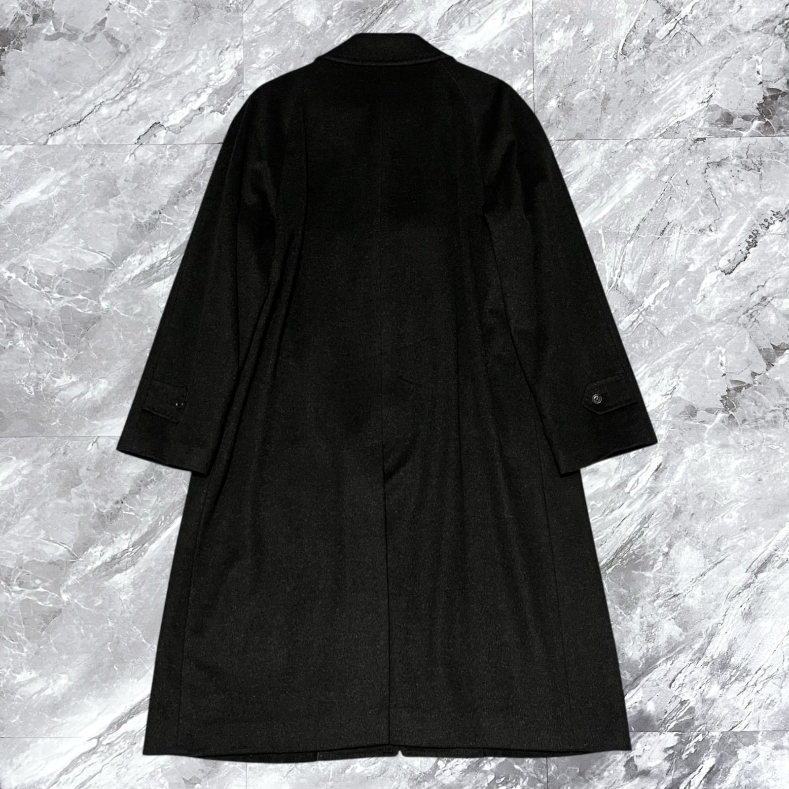 極美品 PIERRE BALMAIN ピエールバルマン ステンカラーコート ロング