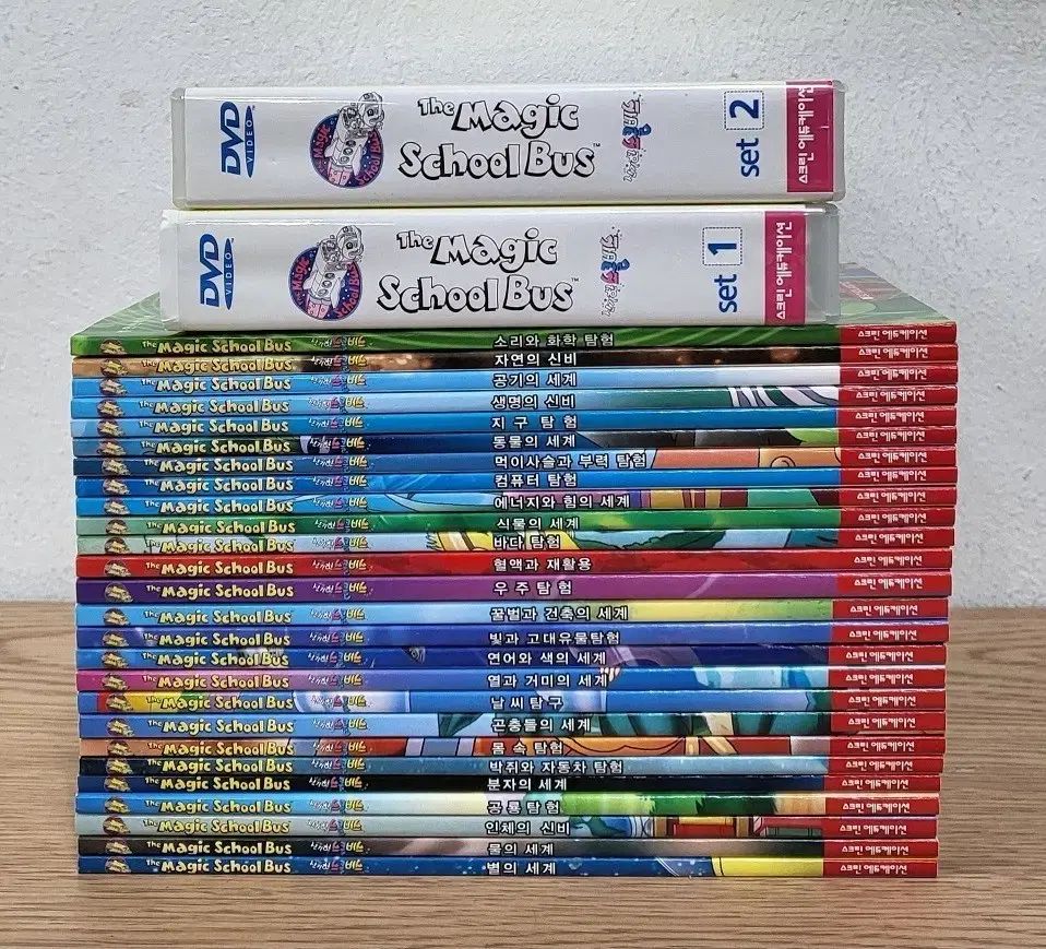 マジックスクールバス DVD全集 + 英語完全訳台本 - メルカリ