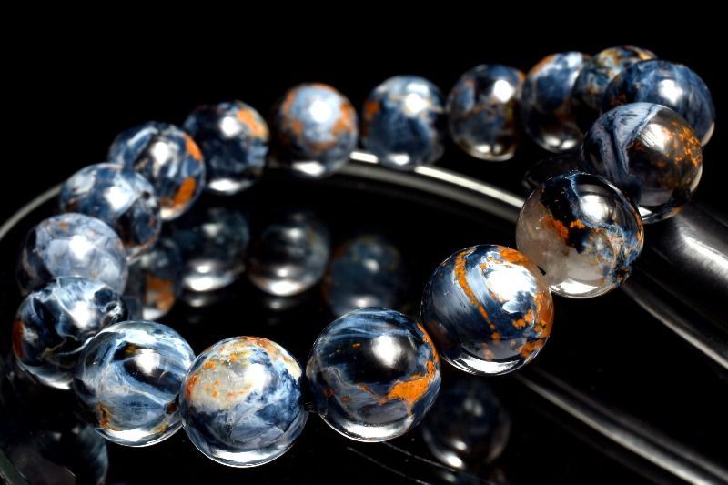 【新入荷】ブルーピーターサイトブレス12㎜（新品未使用）油絵　シャトヤンシー 新入荷】ブルーピーターサイトブレス12㎜（新品未使用）油絵