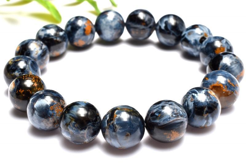 【新入荷】ブルーピーターサイトブレス12㎜（新品未使用）油絵　シャトヤンシー 新入荷】ブルーピーターサイトブレス12㎜（新品未使用）油絵