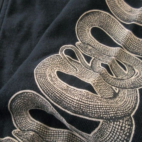 ヒステリックグラマー HYSTERIC GLAMOUR SNAKE LOOP スウェット