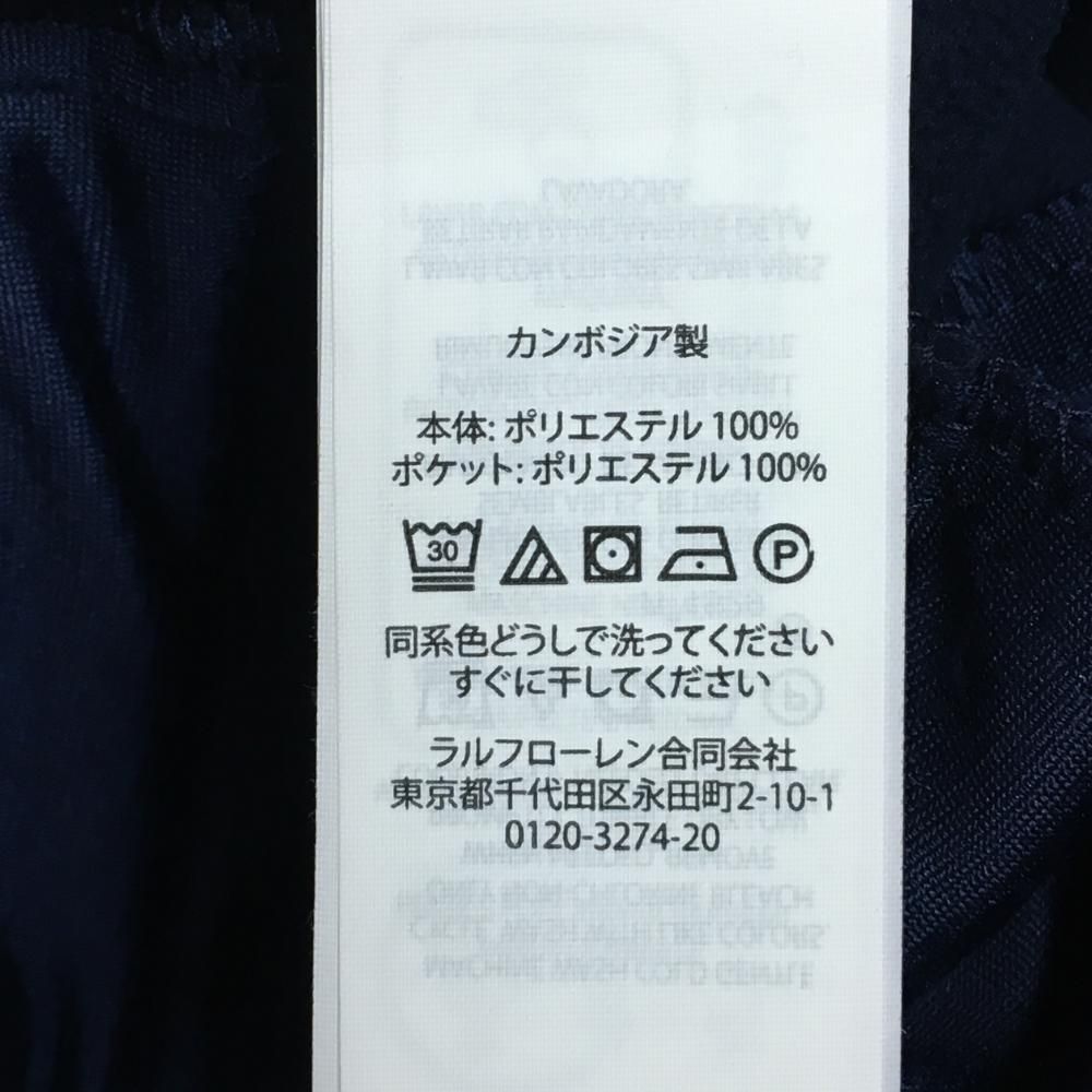 美品】RLXラルフローレン パンツ ネイビー 裏微起毛 シンプル メンズ