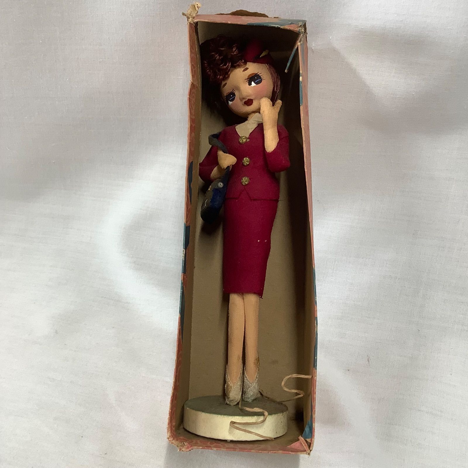 お値下げ!【シャンソン人形】ルタン2個セット ジャンク】昭和レトロ リボン印 スキヨ人形 フランス人形 鯱バス S002