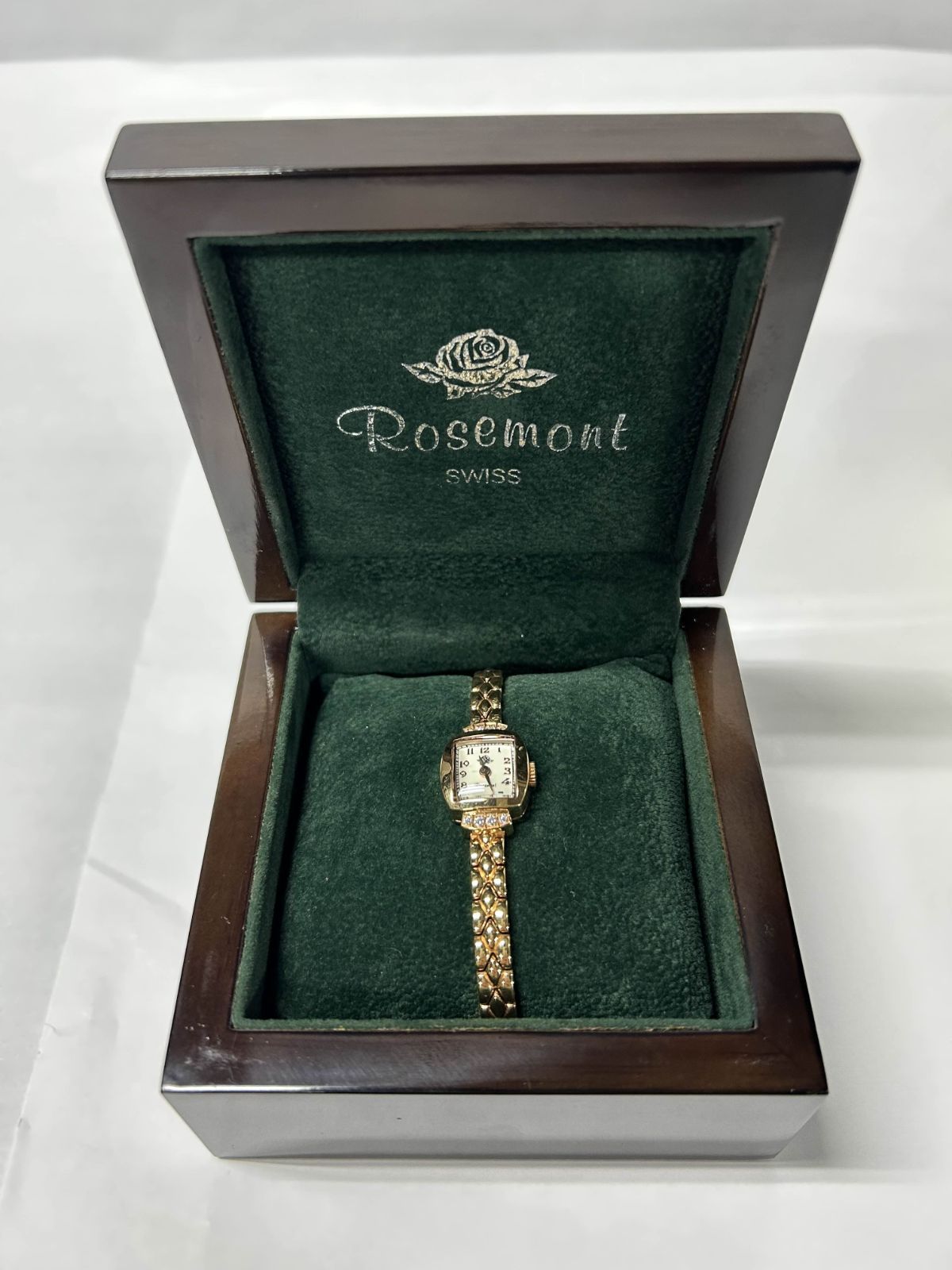 美品】Rosemont ロゼモン 腕時計 レディース ゴールド アンティーク調