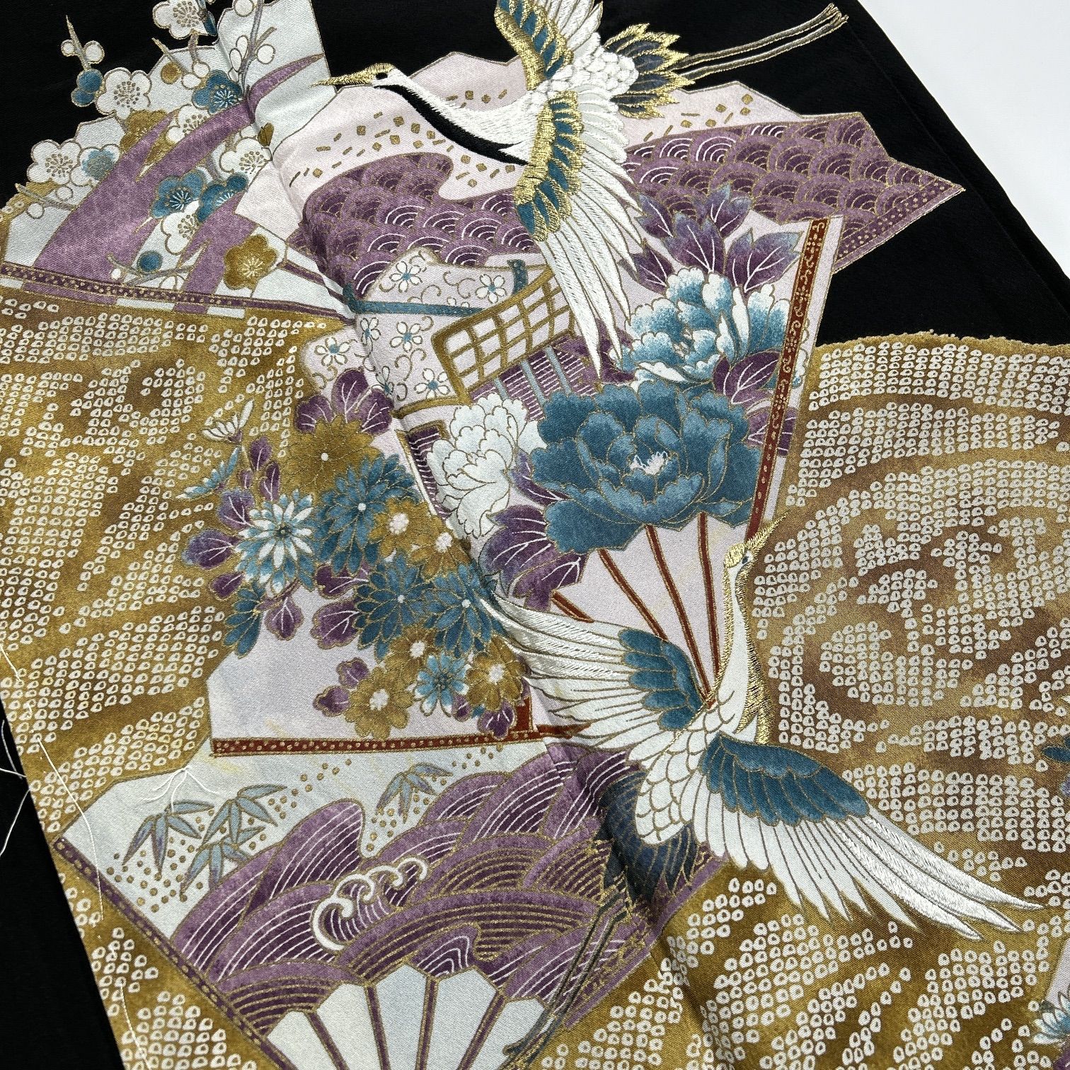 着物まとめ売り 留袖11枚 リメイク素材 黒留袖 10枚 ポリエステル 着物