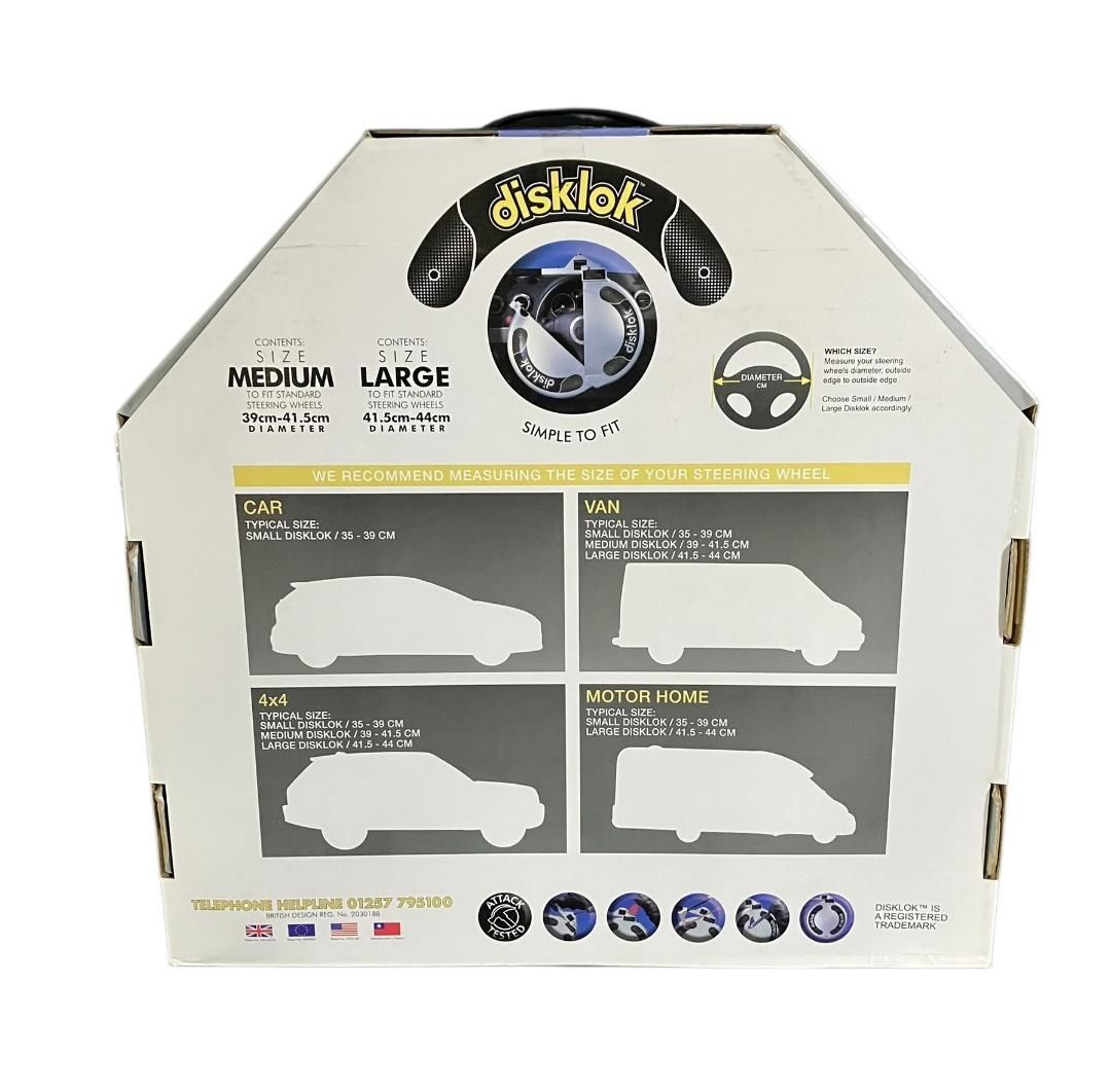 ☆開店セール ※サイズL 未使用 英国純正品 disklok Lサイズ