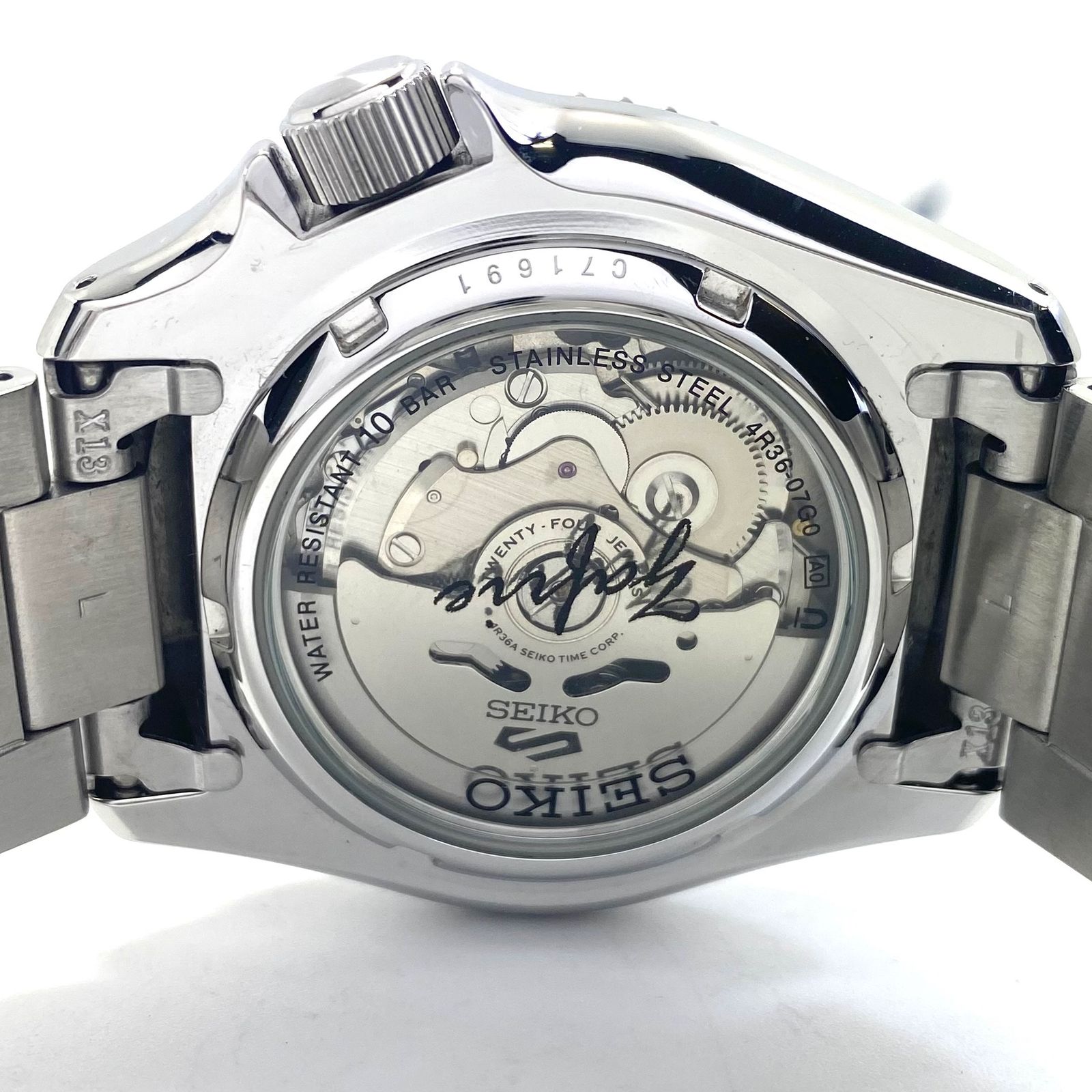 希少・動作良好】腕時計 メンズ セイコー SEIKO 5スポーツ SBSA011