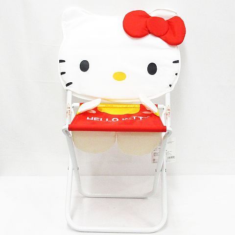 希少 レア 当時物 タグ付き Hello Kitty ハローキティ 折り畳み椅子