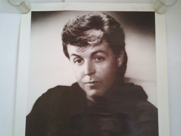 ポール マッカートニー PAUL McCARTNEY Press to Play 1986年 アルバム プロモーション用ポスター B 2 JIS サイズ 515 x 728 mm