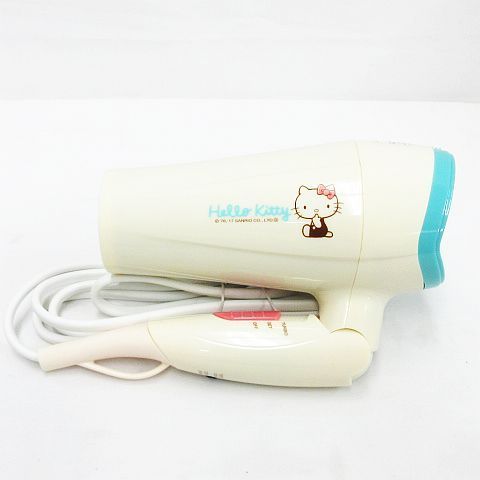 【希少・未使用】ハローキティ　ドライヤー 1998年製 希少 レア 当時物 未使用品 通電確認済み Hello Kitty ハローキティ