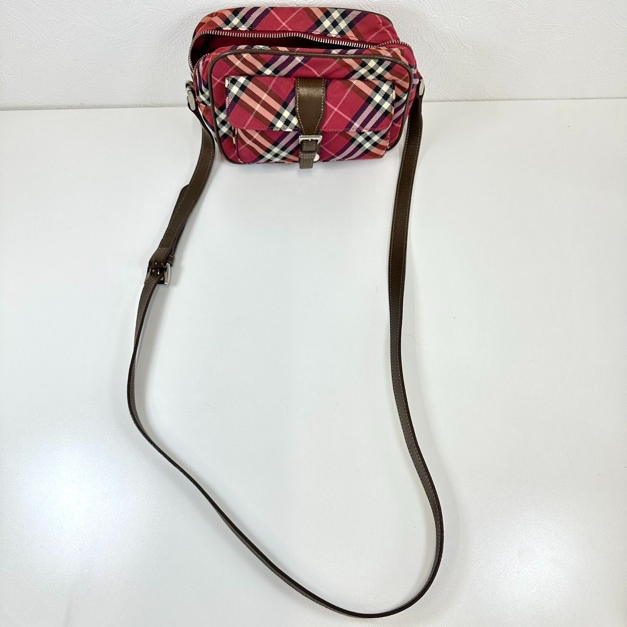 バーバリーブルーレーベル ノバチェック ショルダーバッグ レディース BURBERRY BLUE LABEL(バーバリーブルーレーベル) Nova check mini