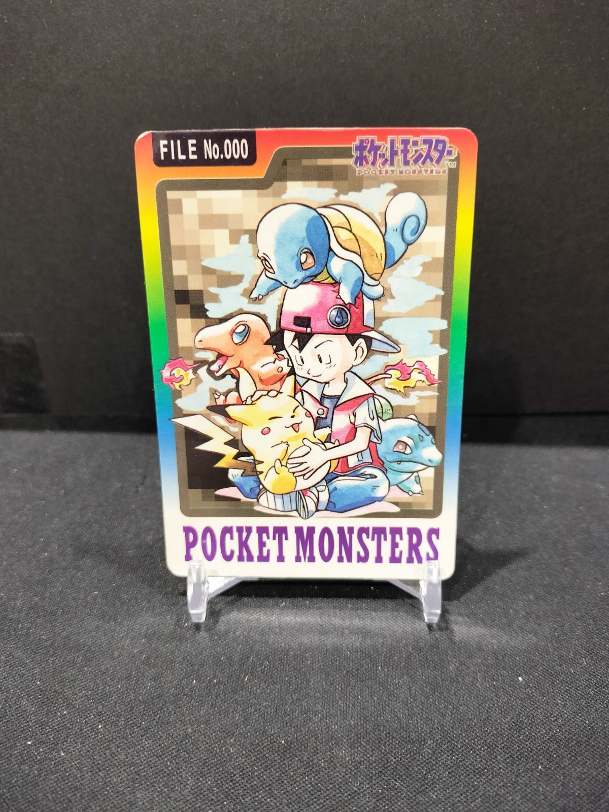 ポケモンカードダス スペシャルカードダス FILE No.000 #21208 - メルカリ