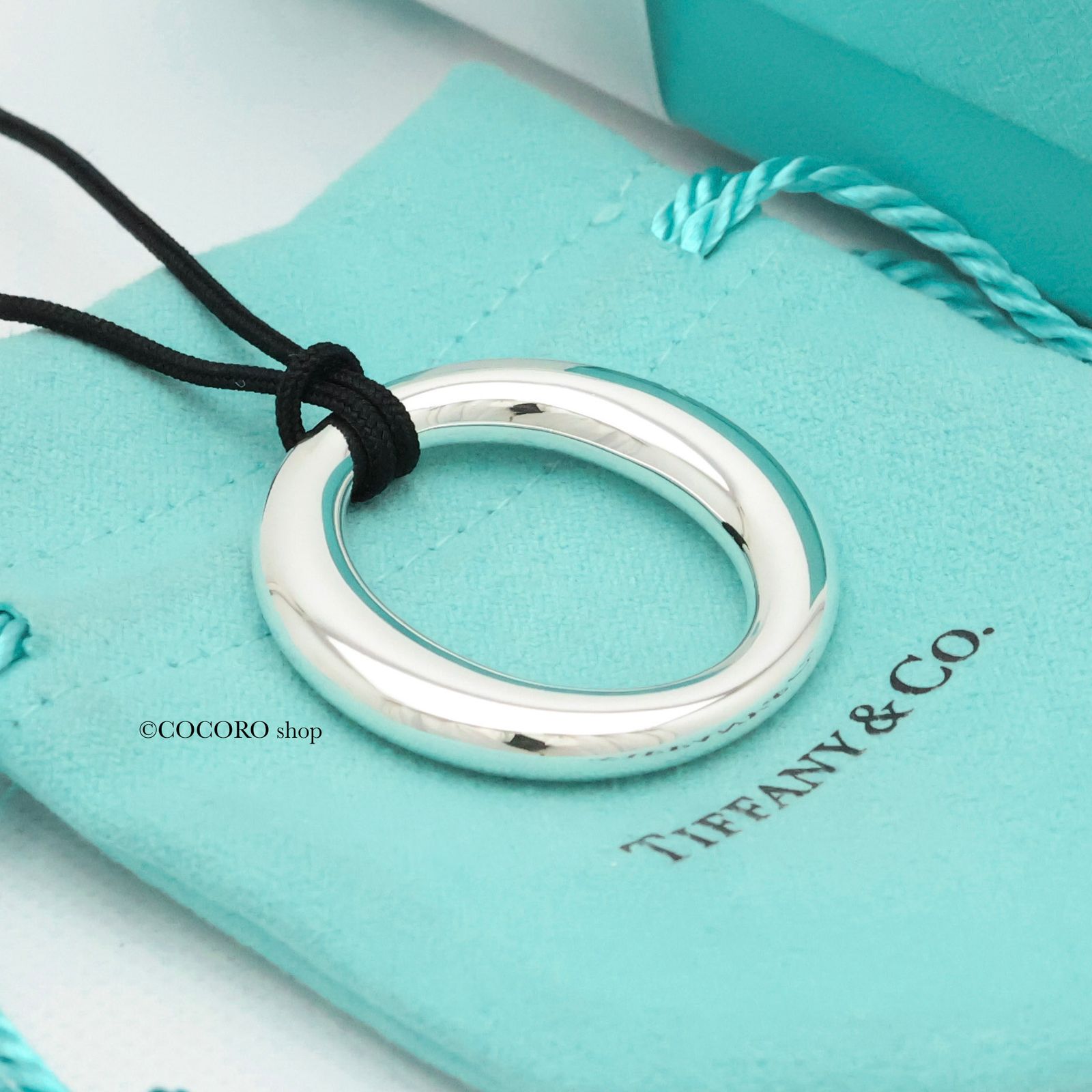 美品】ティファニー TIFFANY&Co. ラージ セビアナ エルサペレッティ