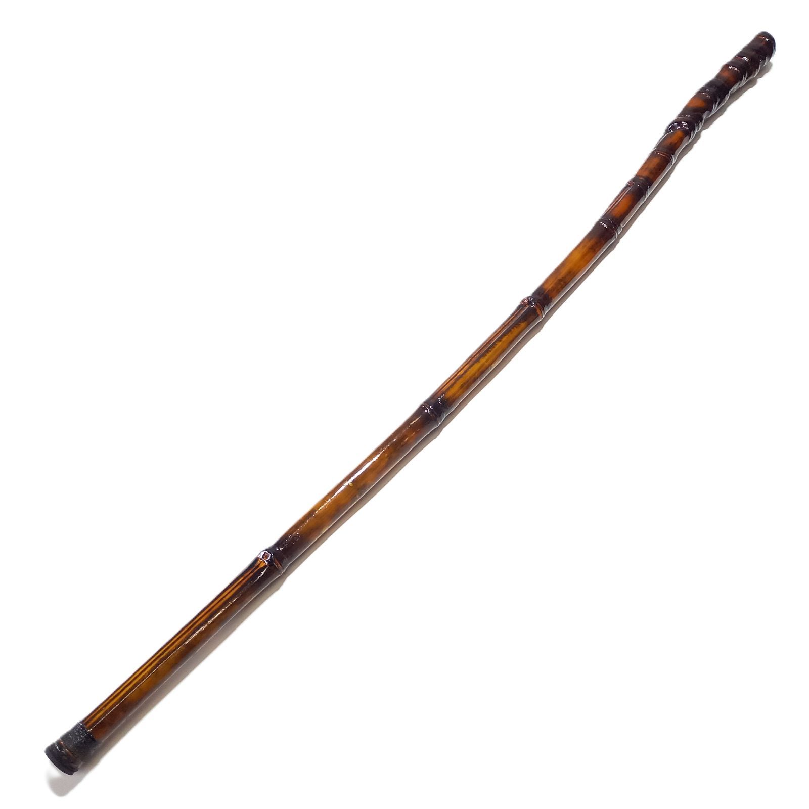 亀甲竹 布袋竹 竹杖 天然 工芸品 キッコウチク 仏面竹 結界 - メルカリ