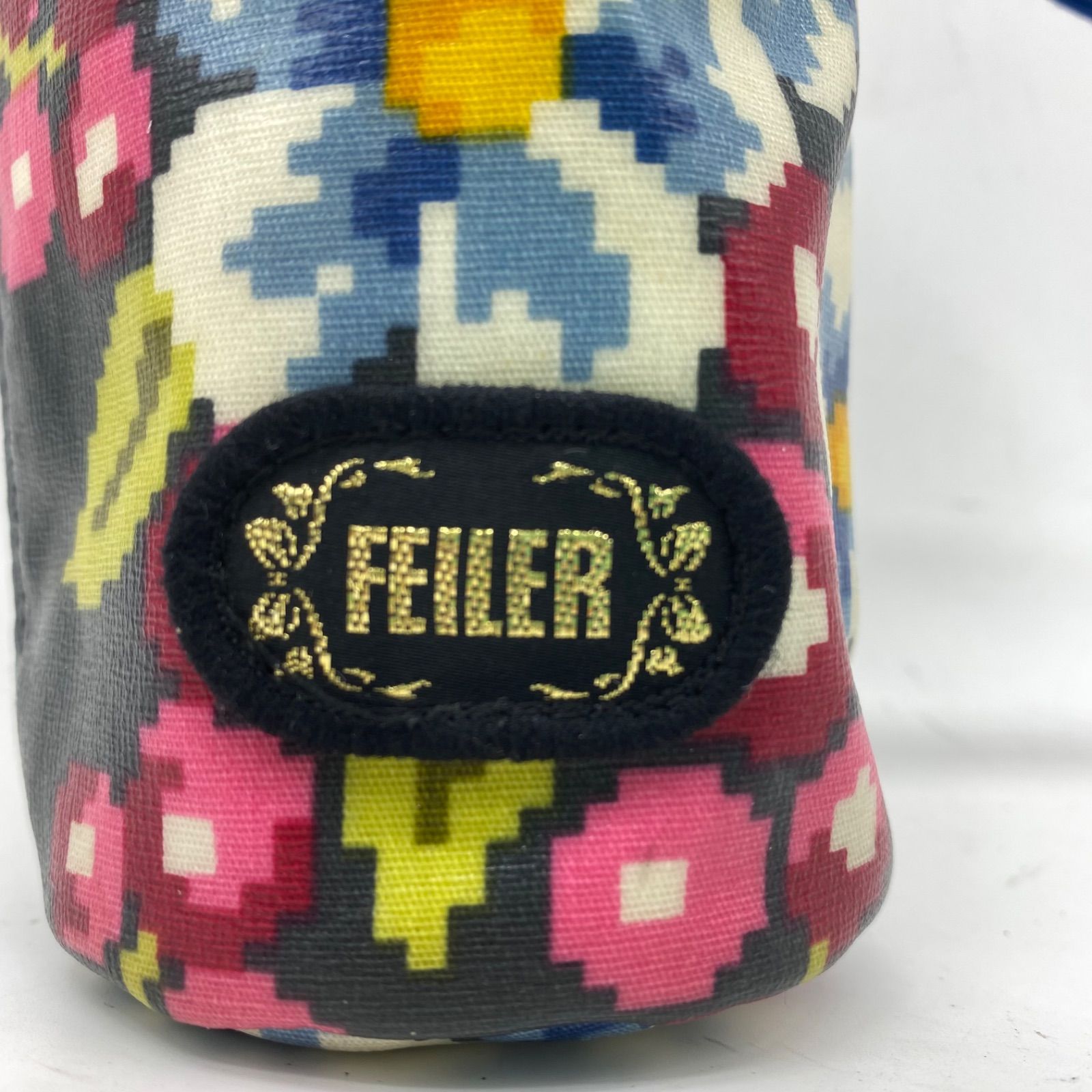 フェイラー ハンドバッグ ポーチ 水筒 ペットボトルケース 花 ビニール