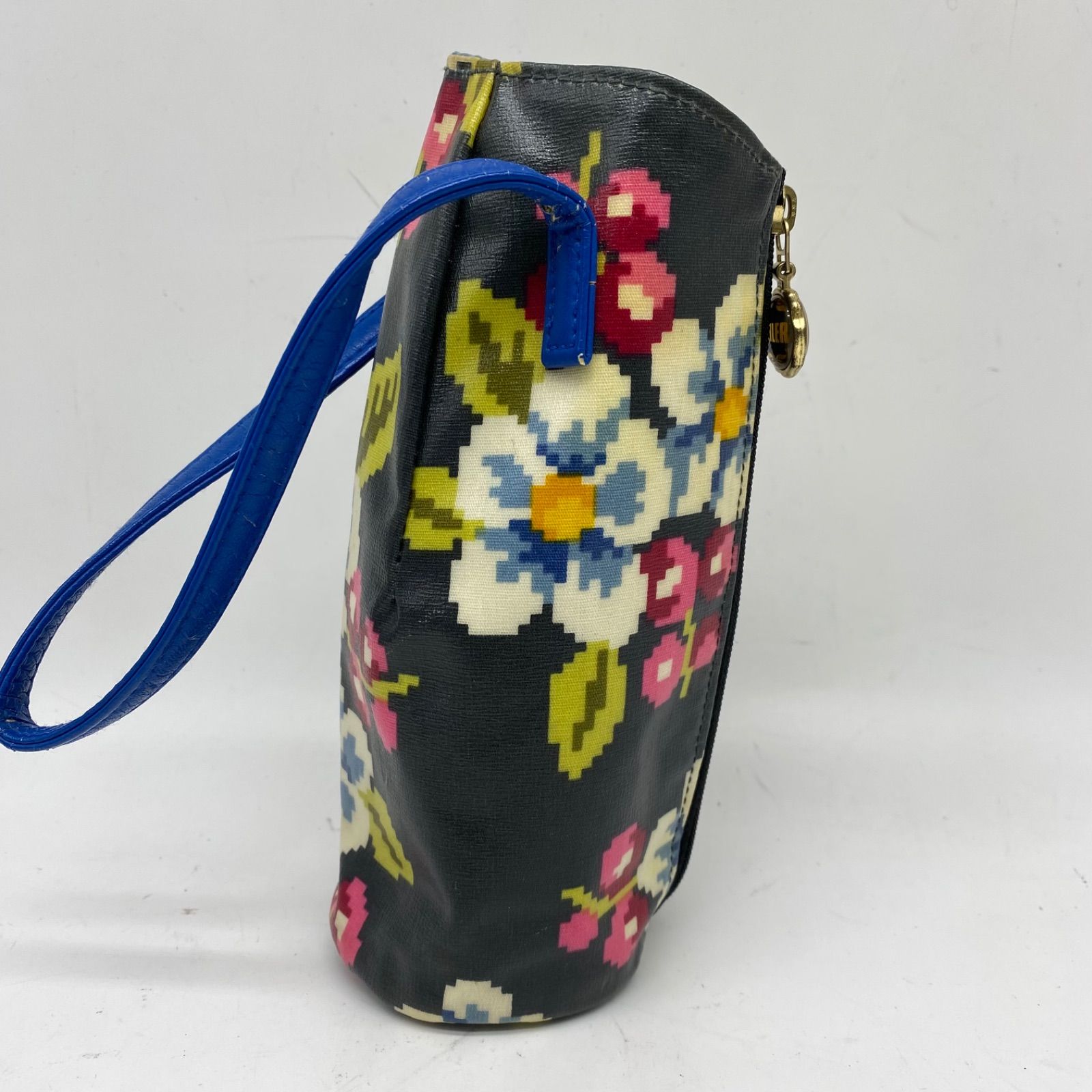 フェイラー ハンドバッグ ポーチ 水筒 ペットボトルケース 花 ビニール