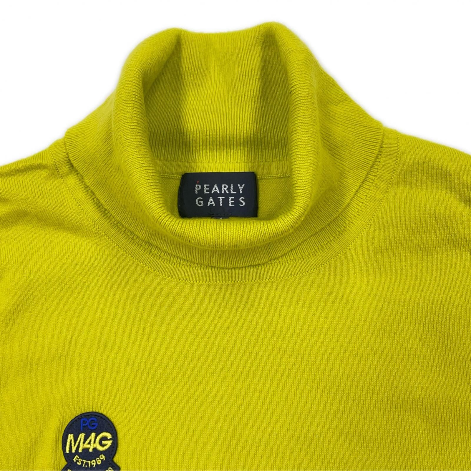 ち*ぃ様 新品■19,800円【パーリーゲイツ】レディース 長袖　タートルネック 中古 レディース パーリーゲイツ PEARLY GATES セーター 1(M