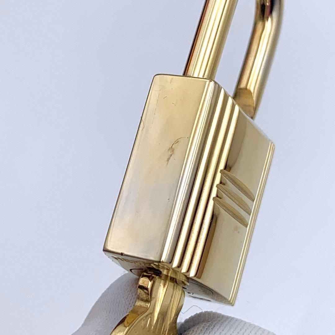 エルメス カデナ 24Kメッキ No.100 100番 鍵付き カデナキー