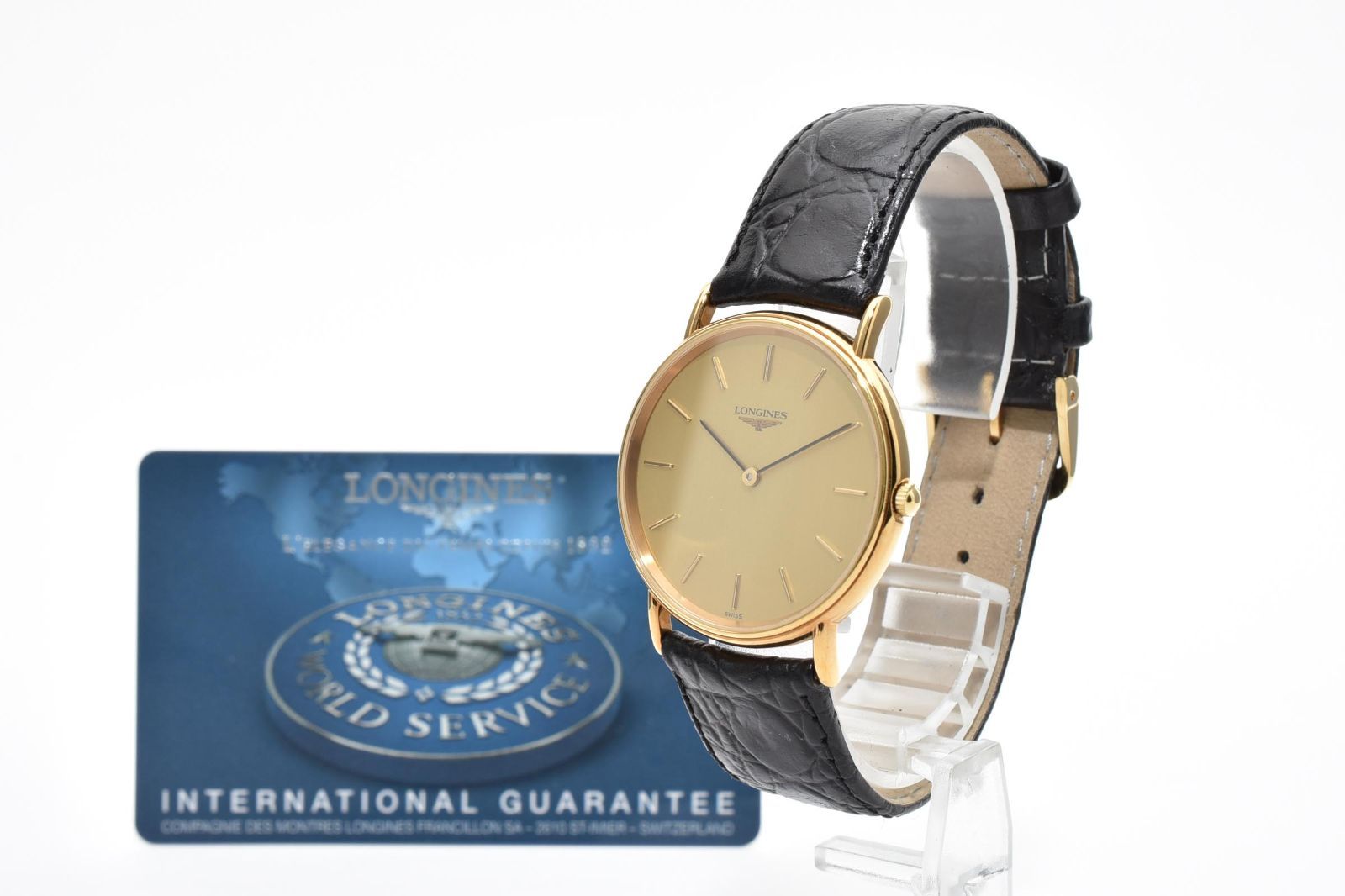 稼働・美品】LONGINES ロンジン L4.637.2 グランドクラシック クォーツ 