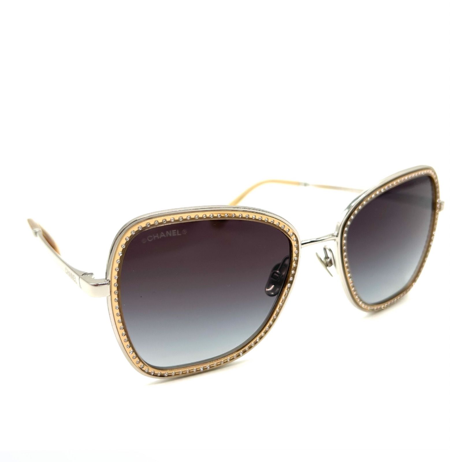 CHANEL シャネル サングラス ラインストーン レディース 4277ｰB 53□20